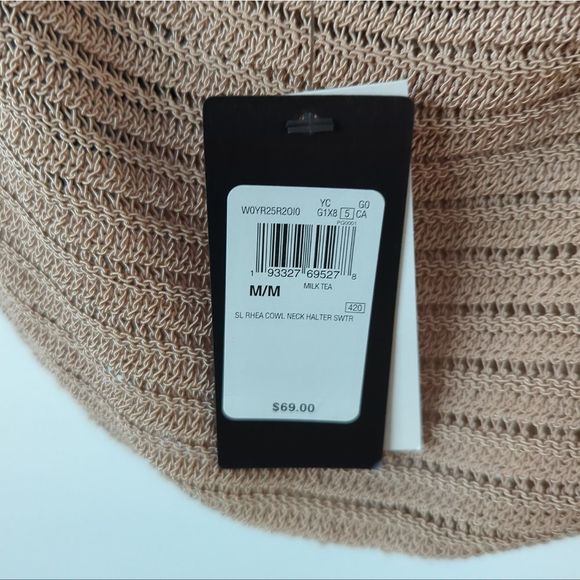 Guess Rhea Cowl Neck Halter Sweater - Picture 5 of 5